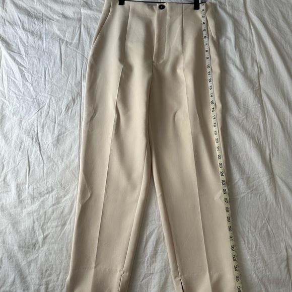 Zara Beige Dress Pants - Picture 4 of 11
